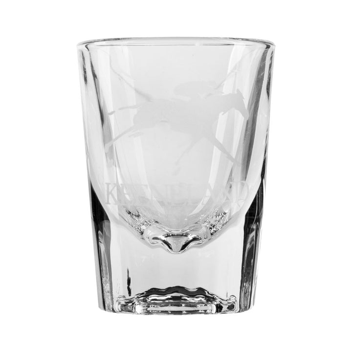 Keeneland Logo Fluted Shot Glass