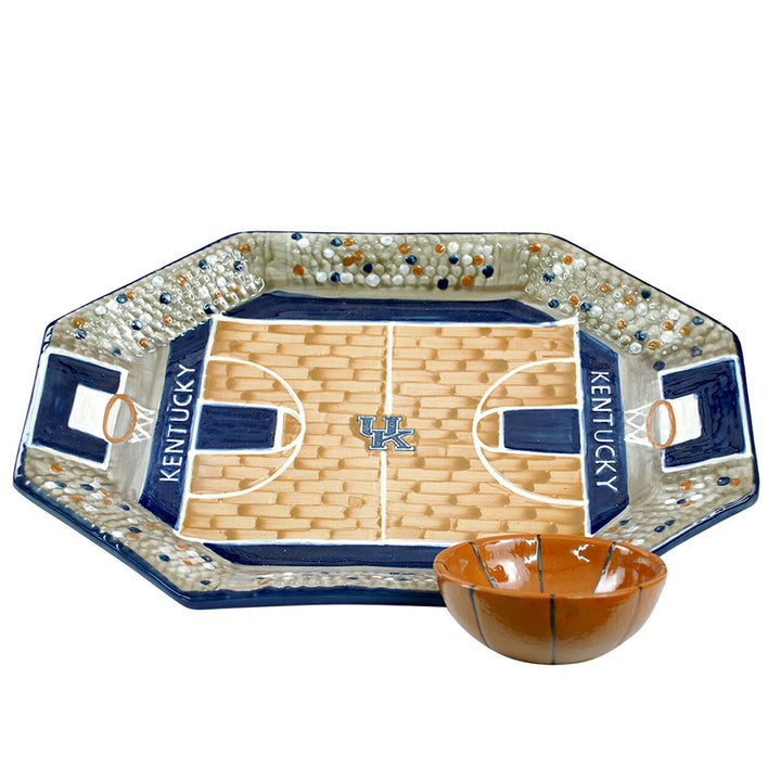 Stoneware & Co. University of Kentucky Basketball Chip & Dip Set
