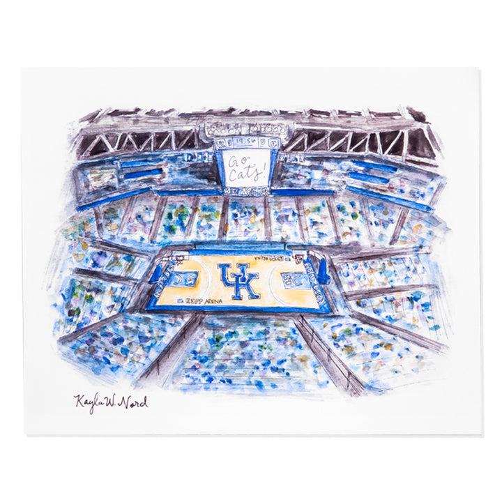 Kayla Weber Art Rupp Arena 16x20 Print