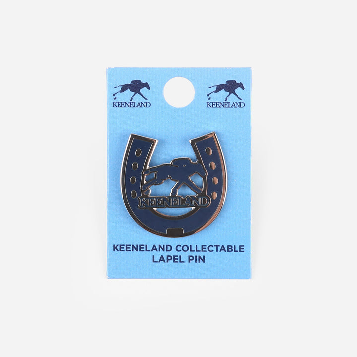 Keeneland Horseshoe Lapel Pin