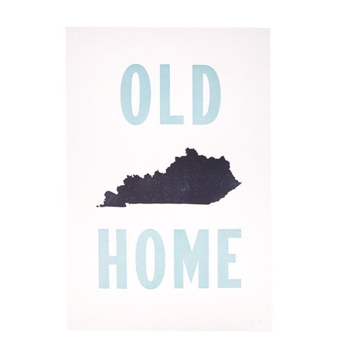 The Old Try Old Kentucky Home Print